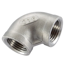 1/2" BSP Stainless Steel 150LB 90 Degree Elbow