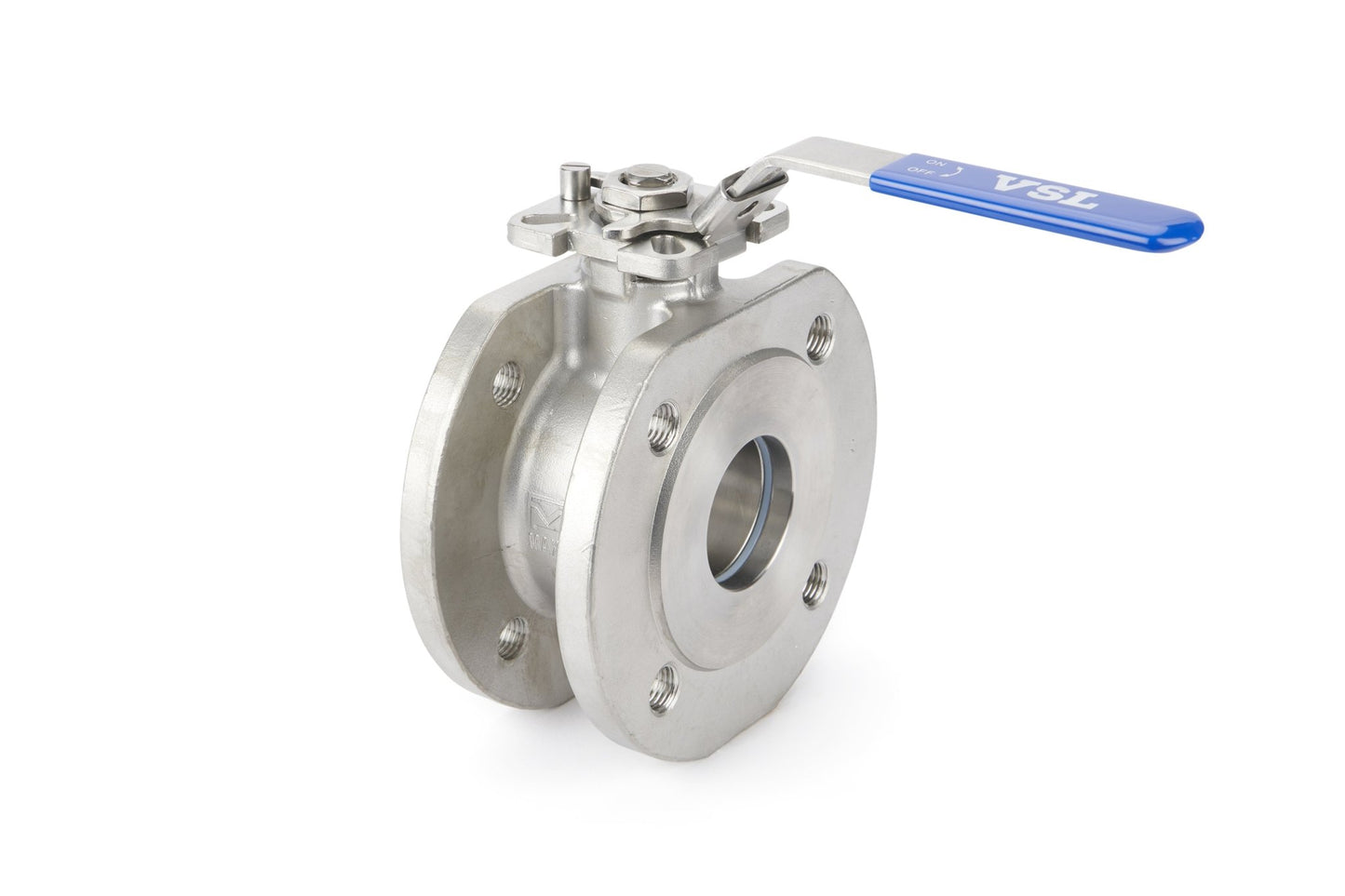 Ball Valve 1 - Piece Stainless Steel Wafer Pattern ISO Mount (CF1 - D) - Valve Supply