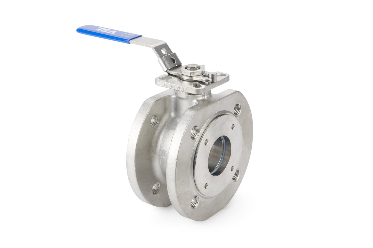 Ball Valve 1 - Piece Stainless Steel Wafer Pattern ISO Mount (CF1 - D) - Valve Supply