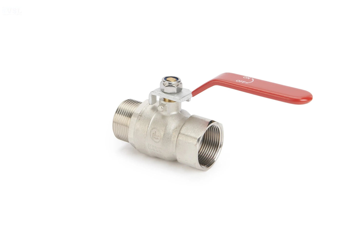 Ball Valve 2 - Piece Brass Full Bore Screwed (MxF) BSP (CT - 2BMF) - Valve Supply