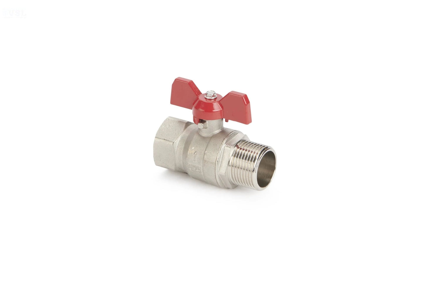 Ball Valve 2 - Piece Brass Full Bore Screwed (MxF) BSP (CT - 2BMF) - Valve Supply