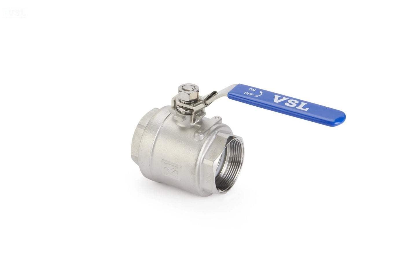 Ball Valve 2 - Piece Stainless Steel Full Bore Screwed (FxF) BSP (CT - 2LC) - Valve Supply