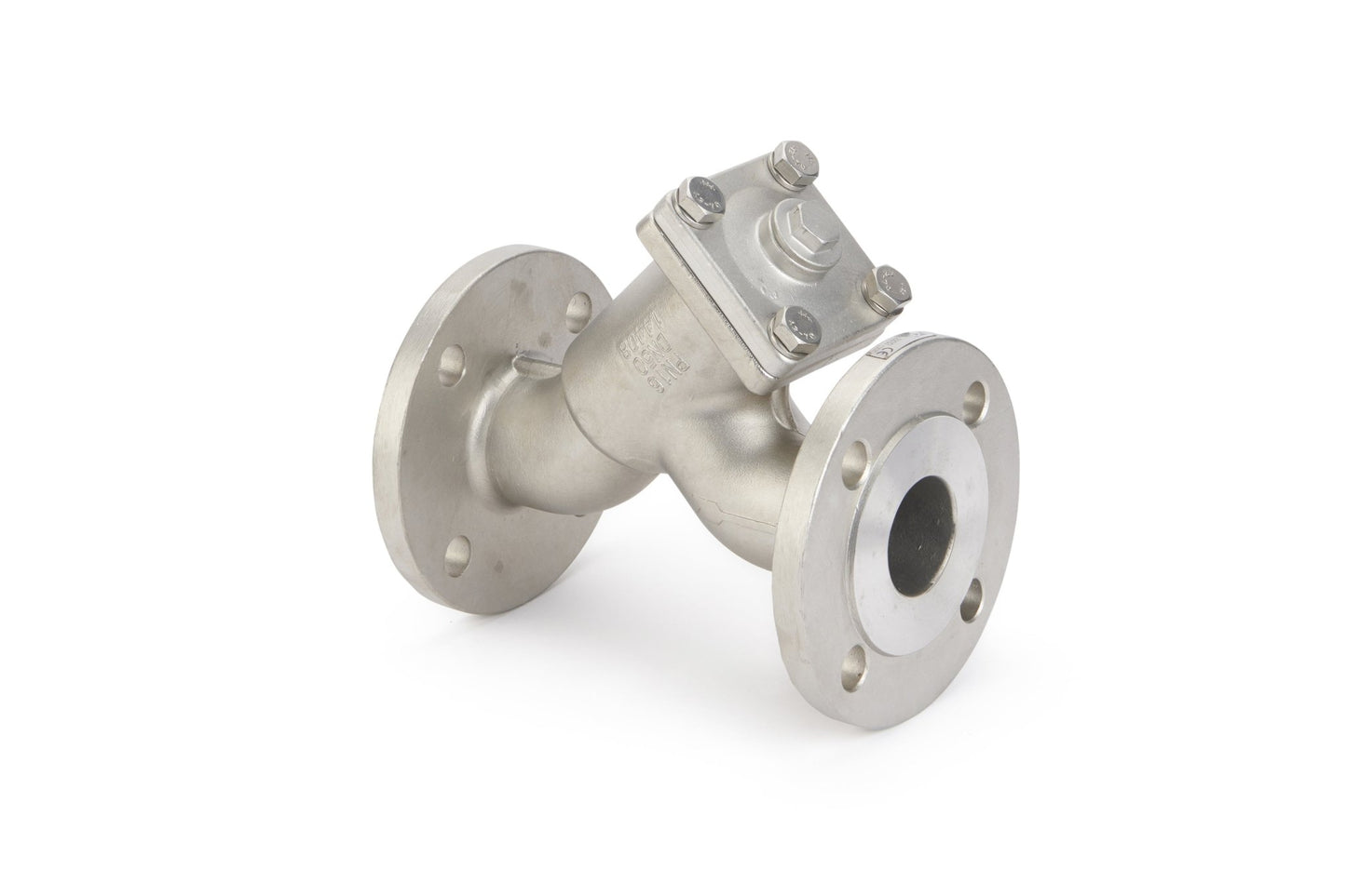 Y Strainer Stainless Steel 40 Mesh Basket Flanged (CF - ST) - Valve Supply