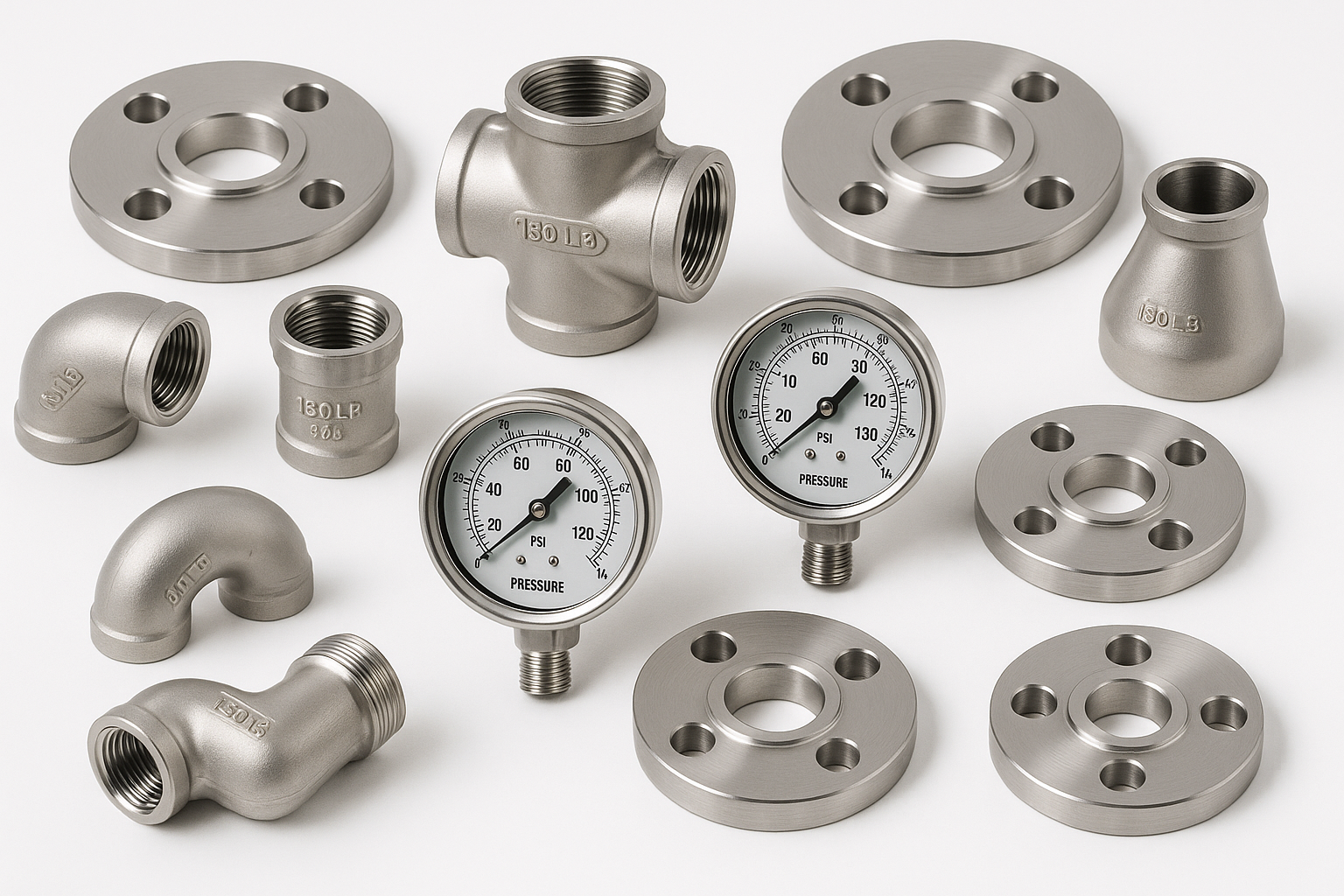 Fittings, Flanges and Gauges - Industrial Valve Components | Valve ...
