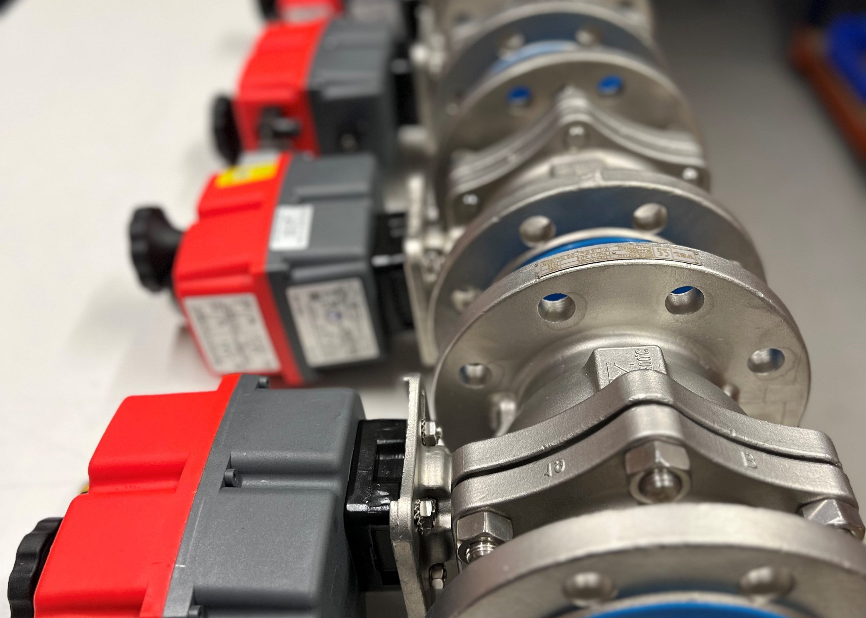 Ball Valve with electric actuator