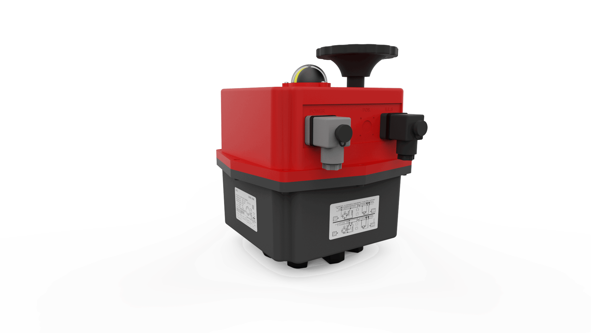 Actuator Electric JJ J4C Quarter Turn ISO 5211 Mount IP67 Rated J+J