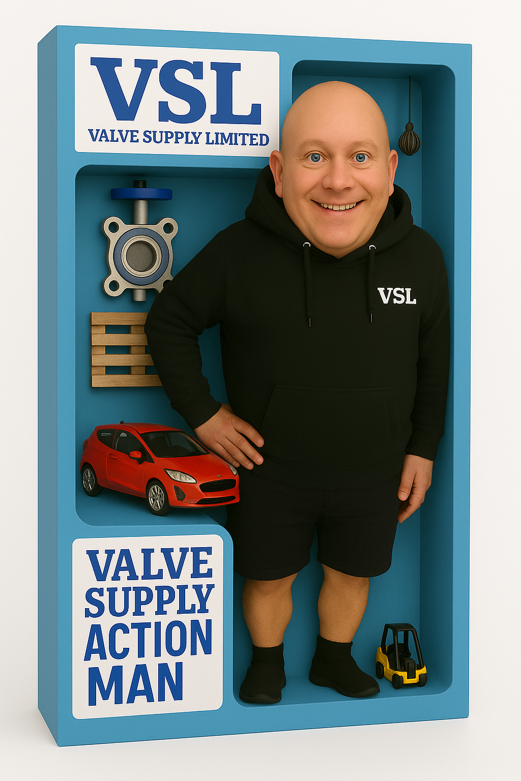 Picture of Lee who runs the warehouse