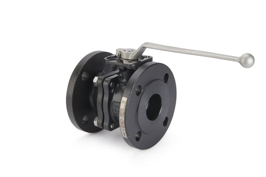 Ball Valve 2 - Piece Carbon Steel Full Bore Firesafe ATEX Direct Mount Flanged (CF2 - EDC) - Valve Supply