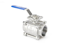 Ball Valve 3 - Piece Stainless Steel Full Bore Direct Mount ATEX Anti - Static (CT - 3D) - Valve Supply