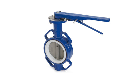 Butterfly Valve Cast Iron Body (Wafer) Ductile Iron Body (Lugged) Stainless Steel Disc PTFE on Silicon Seat (CBF - WPS/LPS) - Valve Supply
