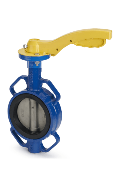 Butterfly Valve Resilient Seated Ductile Iron Body Stainless Steel Disc Wafer EPDM Seat (WRAS) BUNA NBR Seat (Gas) (CBF - W/L) - Valve Supply