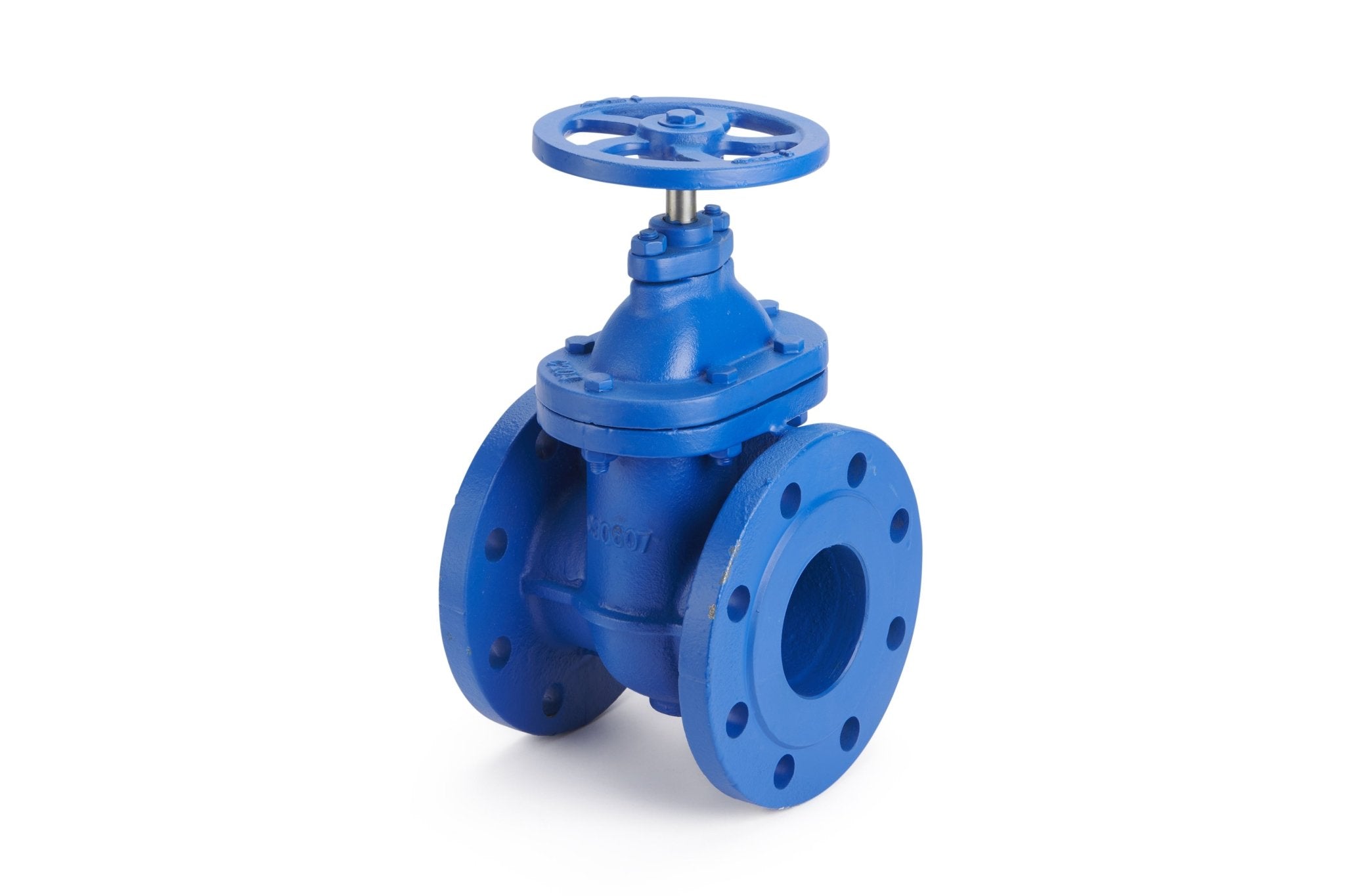 Gate Valve Cast Iron Metal Seated Flanged PN16 - DIN Pattern Face to F ...