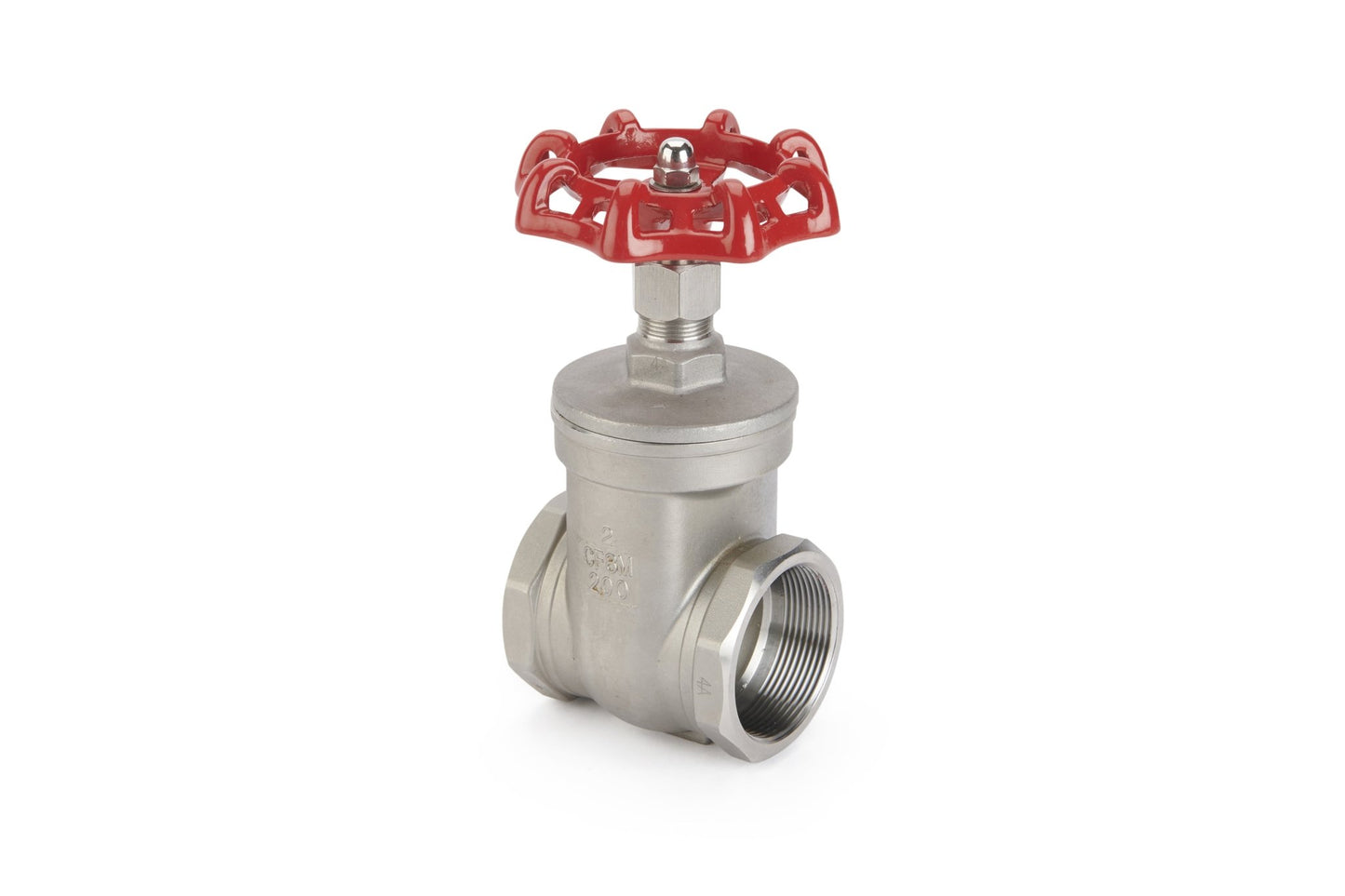 Gate Valve Stainless Steel Metal Seated 200 PSI Screwed BSP (CT - GT) - Valve Supply